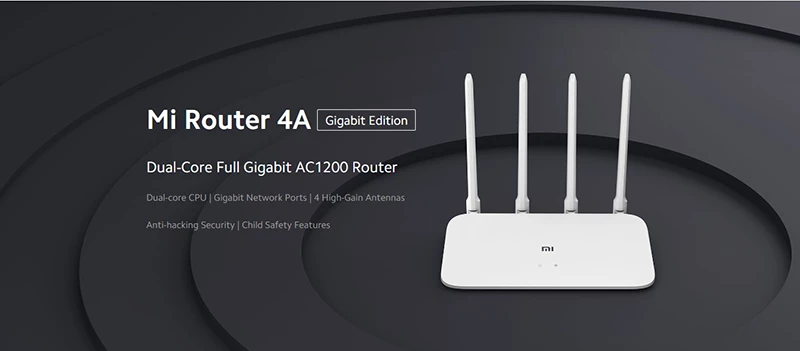 روتر بی‌سیم AC1200 شیائومی مدل Mi Router 4A Gigabit
