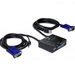 سوئیچ 2 پورت KVM دی لینک مدل KVM-221