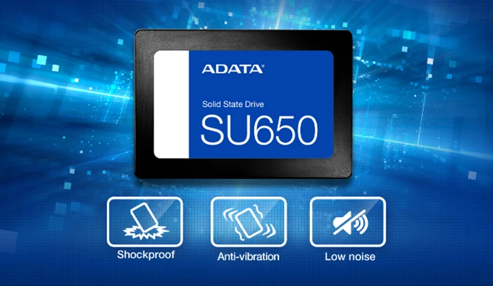 حافظه SSD ای دیتا مدل Ultimate SU650 ظرفیت 256 گیگابایت