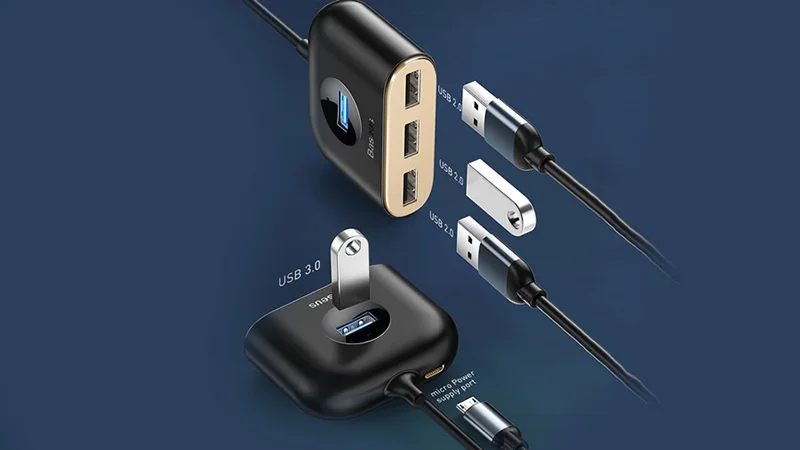 هاب 4 پورت USB باسئوس CAHUB-AY01