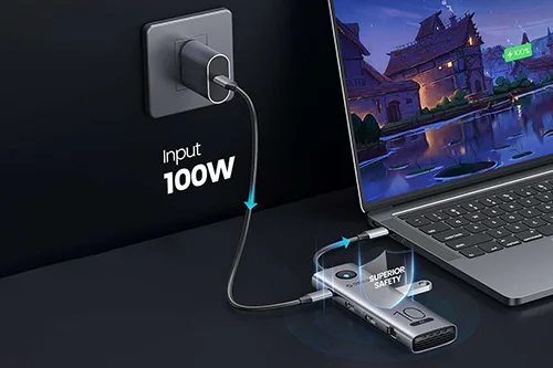 هاب 11 پورت USB-C اوریکو CX10-11P