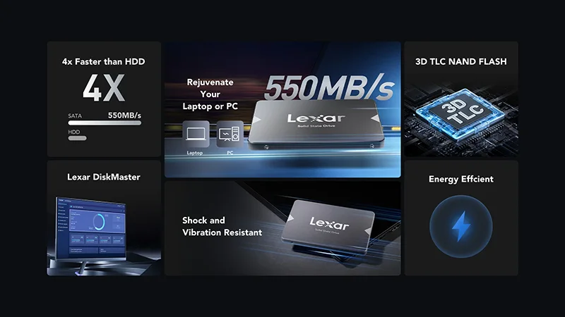 حافظه SSD لکسار