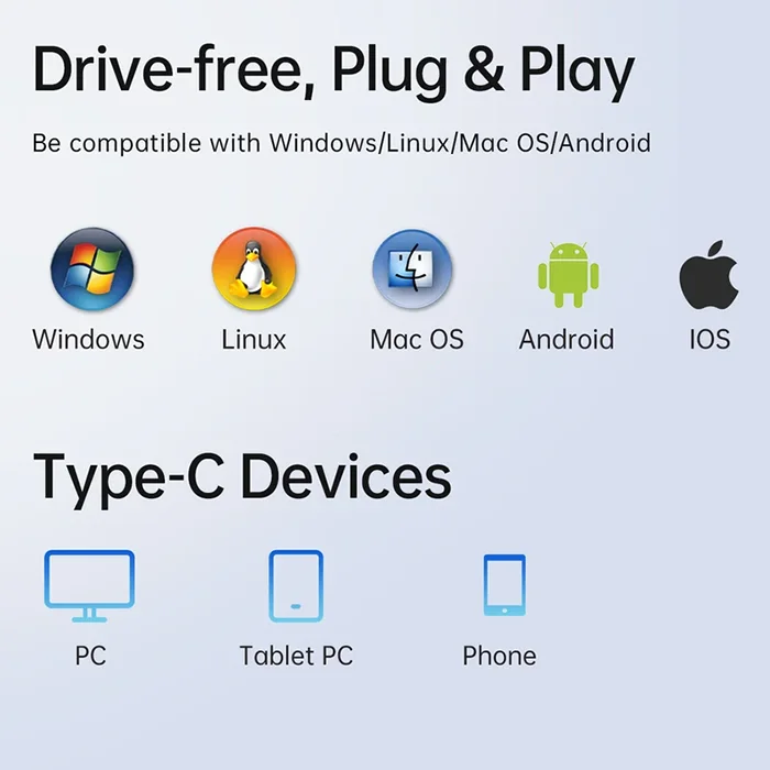 هاب 6 پورت USB-C اوریکو مدل PW11-6PCR