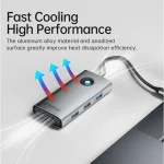 هاب 6 پورت USB-C اوریکو مدل PW11-6PCR - Image 4