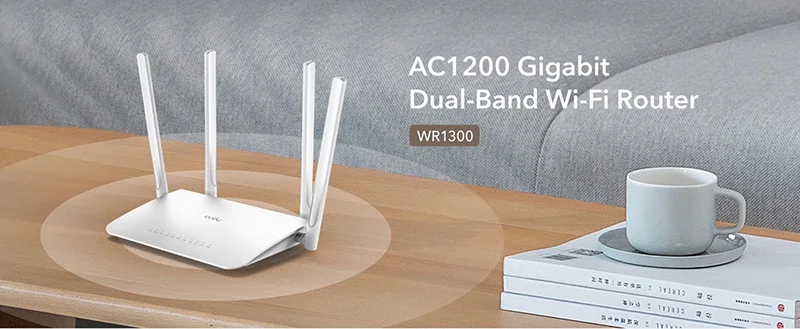 روتر بی سیم و دوباند AC1200 کودی WR1300