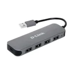 هاب 4 پورت USB 2.0 دی لینک مدل DUB-H4-E1
