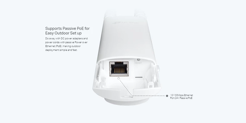 اکسس پوینت بی سیم 300Mbps تی پی لینک مدل EAP110-Outdoor