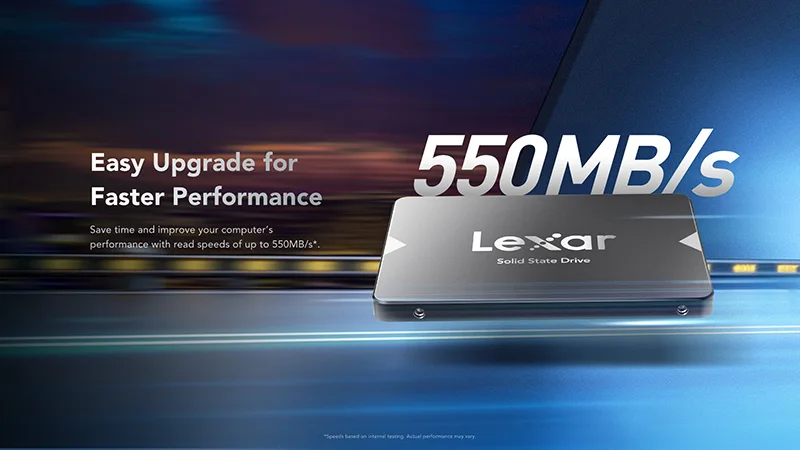 اس اس دی اینترنال لکسار Lexar NS100 ظرفیت 128 گیگابایت