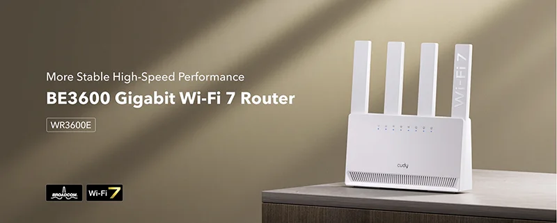 روتر بی سیم و دوباند BE3600 کودی WR3600E