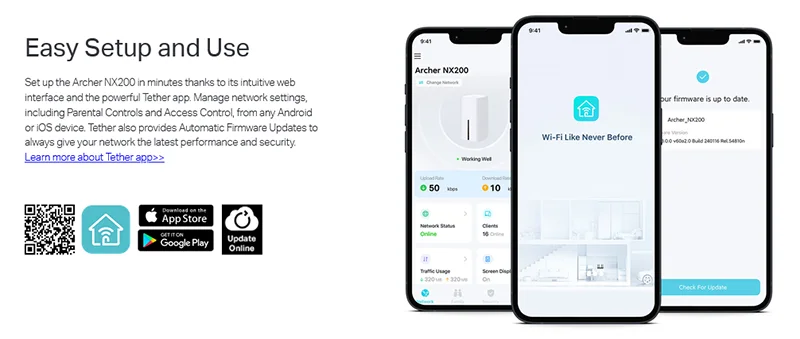 مودم 5G گیگابیتی دو باند بی سیم تی پی لینک TP-Link Archer NX200